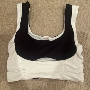 FP Movement by Free People Black and White Sports Bra